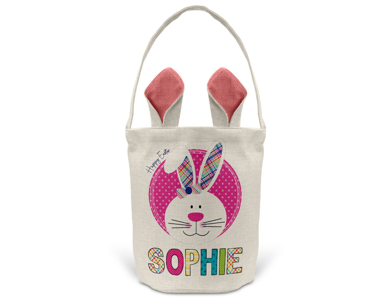Easter Bunny Basket Personalised