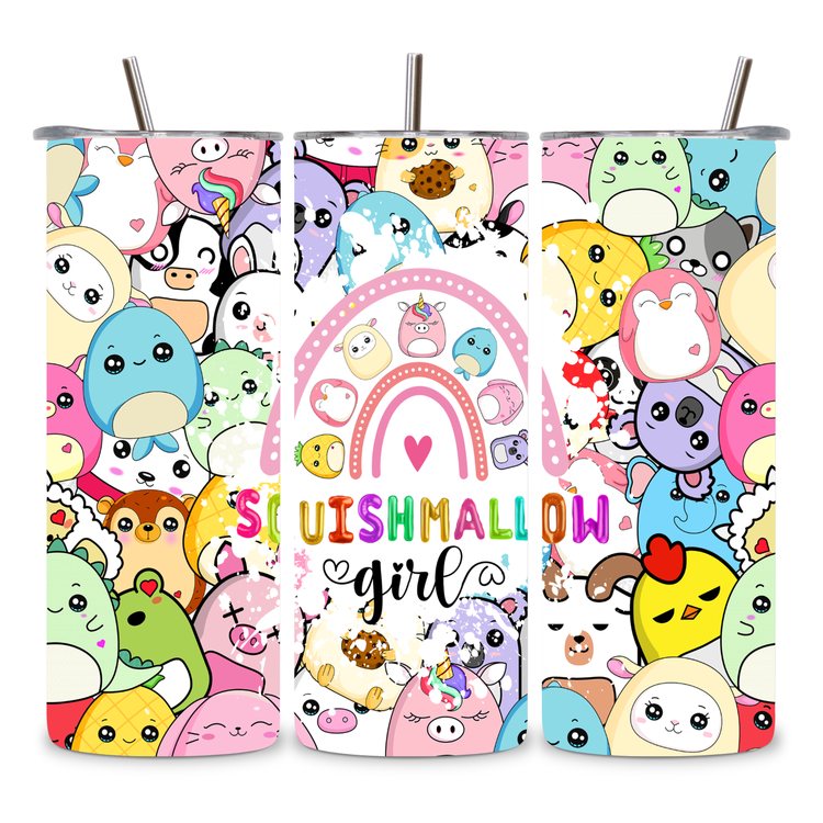 squishmallow stainless steel tumbler