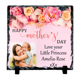 Mother's Day Photo Rock Slate: PErsonalised Slate