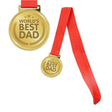 World's Best Dad Gold Medal