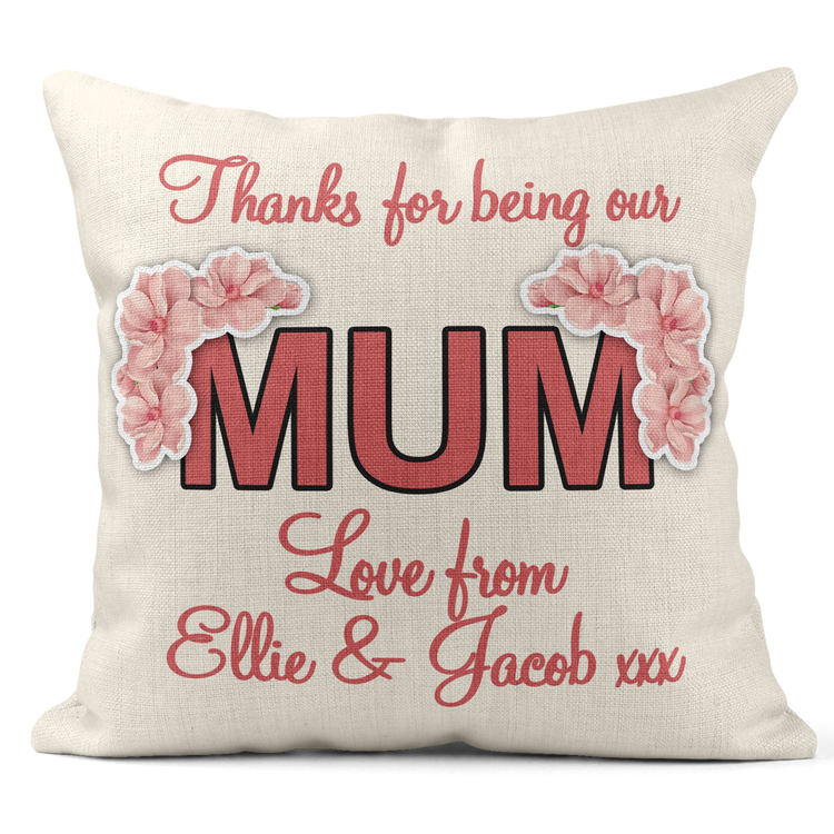 Personalised Mother's Day Cushion Pillow