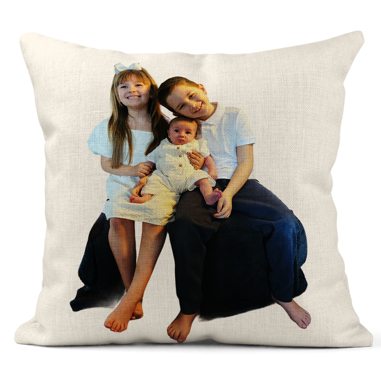 Personalised Photo Cushion - Mother's DAy Christmas, Birthday Gift