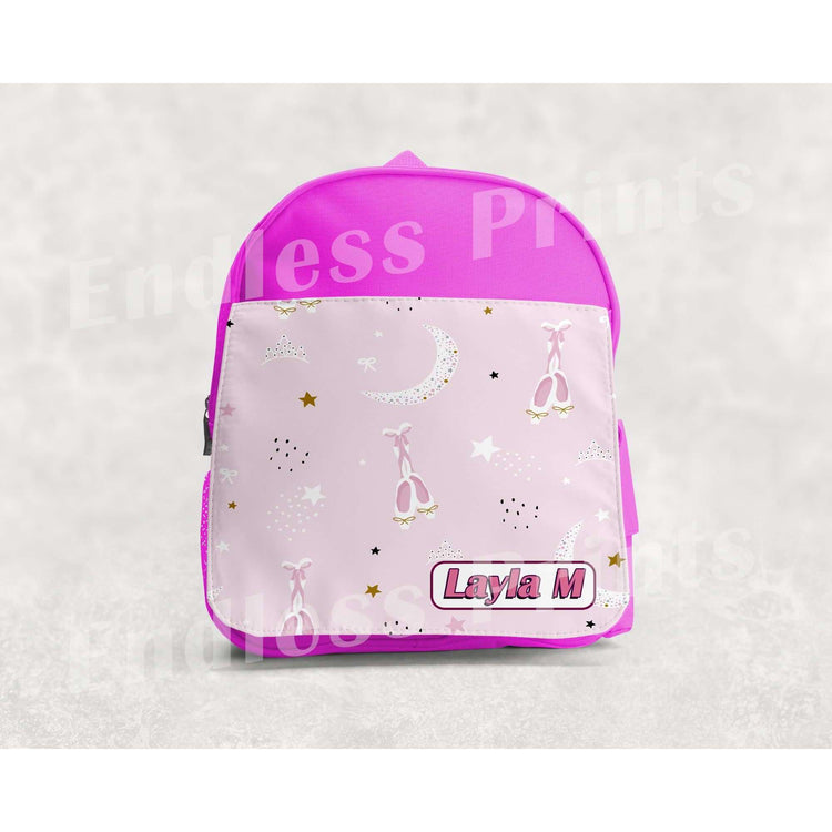 Ballerina School Backpack - Personalised:BackpackEndlessPrintsUK