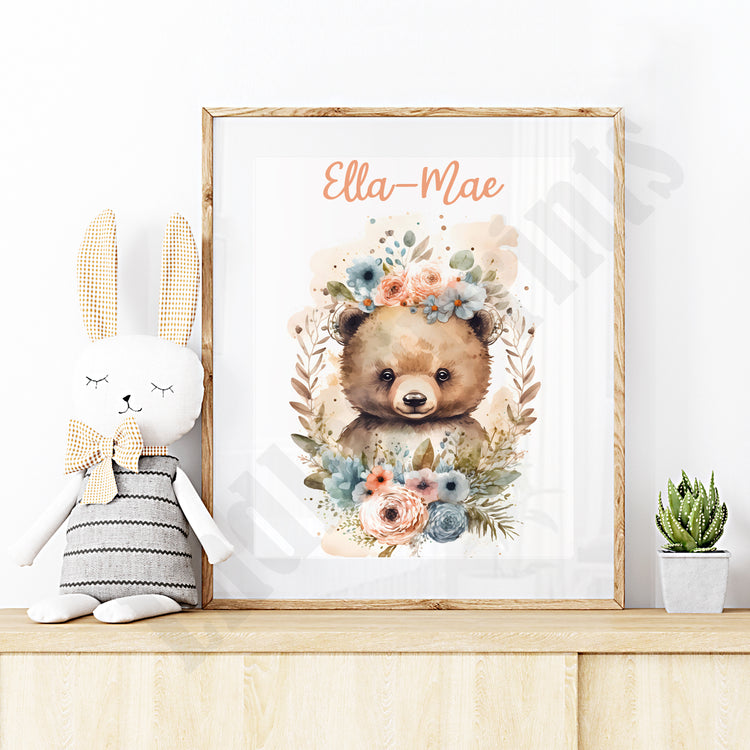 Watercolour Animal Prints