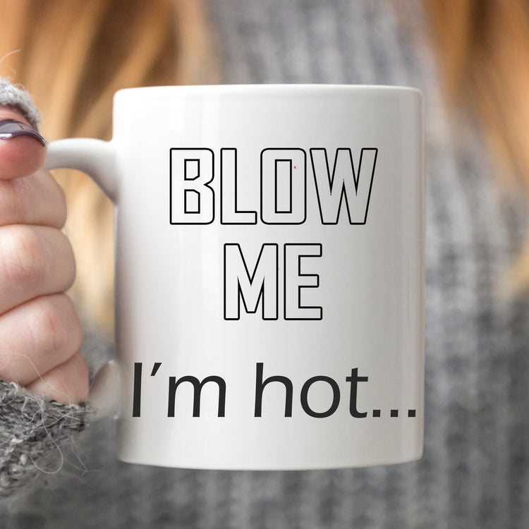 Blow Me Gift Valentine's Gift Mug Funny JOke