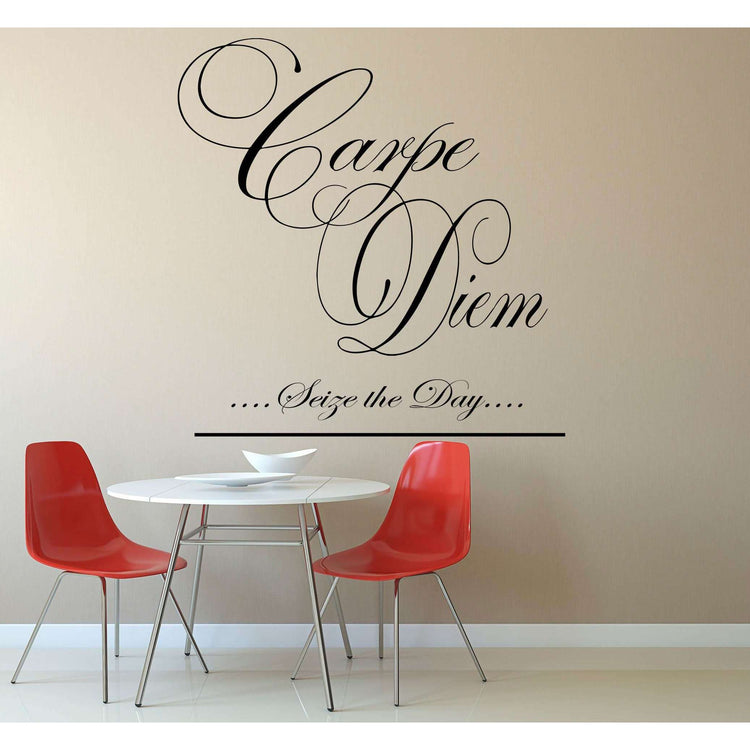 Carpe Diem Sieze The Day:Wall Art StickerEndlessPrintsUK