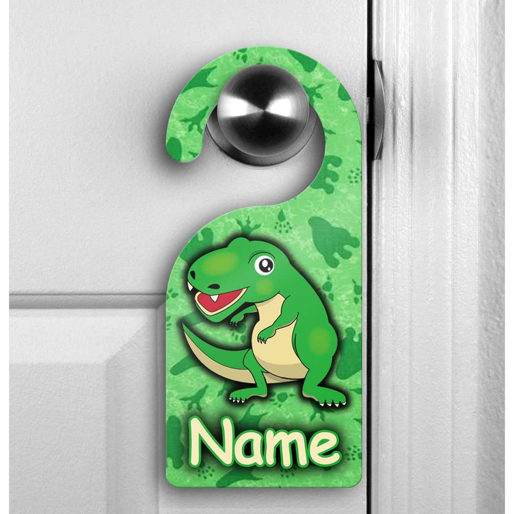 Dinosaur Door Hanger:EndlessPrintsUK