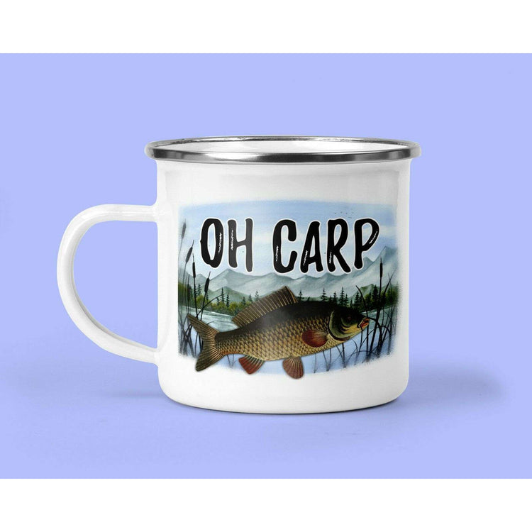 Fishing Mugs - Enamel:Enamel Mugs
