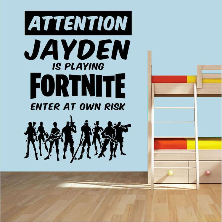 Fortnite Wall Sticker:Wall Art StickerEndlessPrintsUK