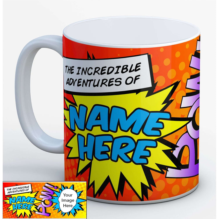 Graffiti Name & Face - Personalised Photo Mug:MugEndlessPrintsUK