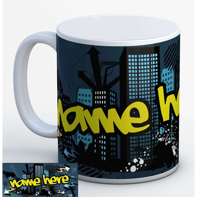 Graffiti Name Mug:MugEndlessPrintsUK