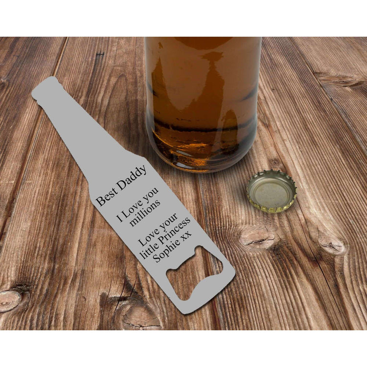 Personalised Bottle Opener:Bottle OpenerEndlessPrintsUK