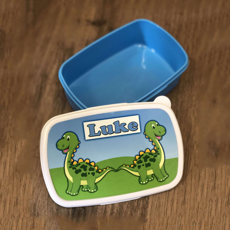 Personalised Dinosaur Sandwich / Lunch Box:Lunch BoxEndlessPrintsUK
