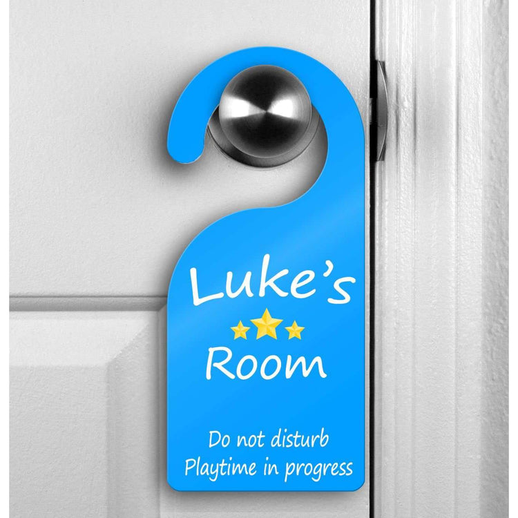 Personalised Do Not Disturb Playtime Door Hanger:EndlessPrintsUK