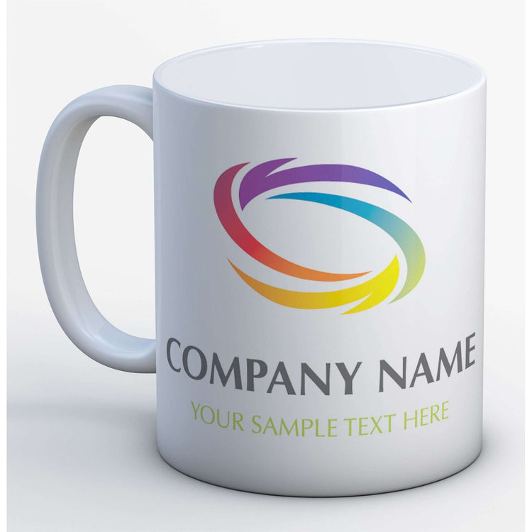 Printed Ceramic White Mugs:MugEndlessPrintsUK