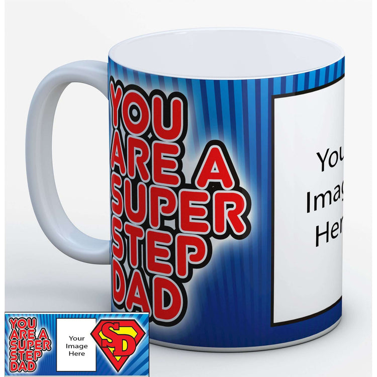 Step Dad - Personalised Photo Mug:MugEndlessPrintsUK