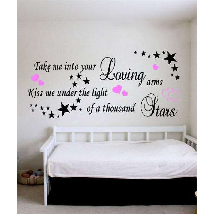Take Me Into Your Loving Arms:Wall Art DecalEndlessPrintsUK