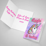 Unicorn Birthday Card:Greeting CardsEndlessPrintsUK