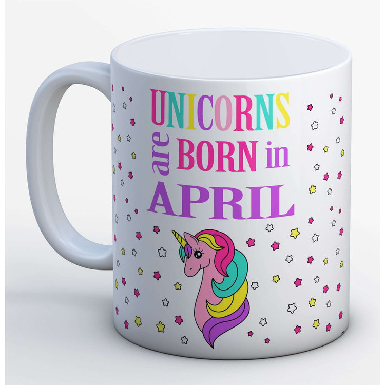 Unicorns Are Born In (Month) Birthday Mug:MugEndlessPrintsUK