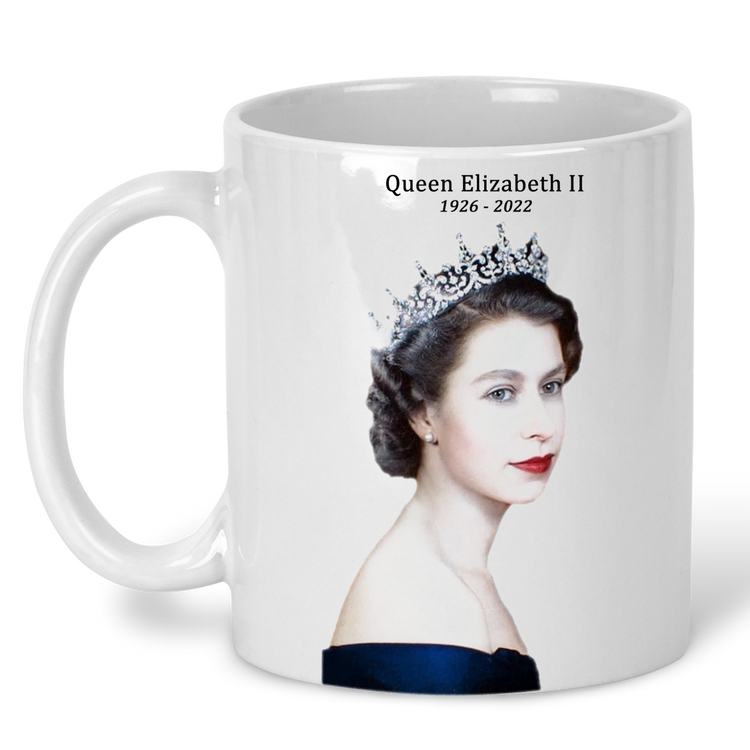 Queen Elizabeth II RIP Memorabilia Memory Mug 1926-2022
