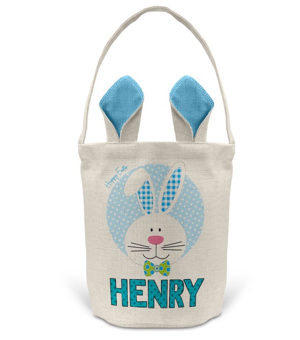 Easter Bunny Basket Personalised