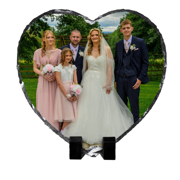 Photo Rock Slate Love Heart