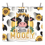 Moody Cow Tumbler