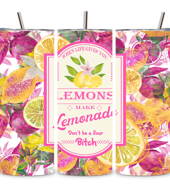 Pink Lemonade Tumbler