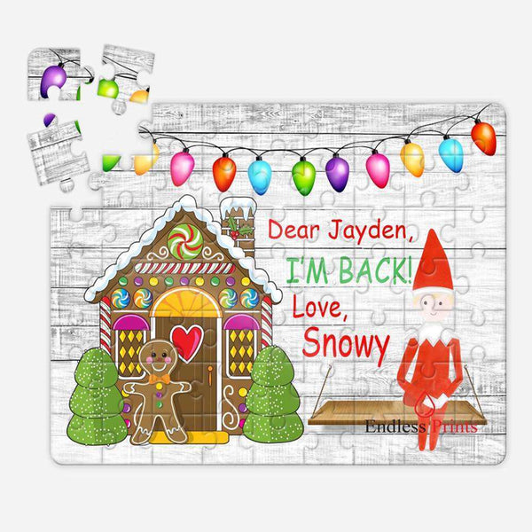 elf on the shelf arrival christmas jigsaw 
