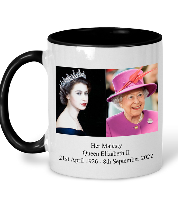 Queen Elizabeth II RIP Memorabilia Memory Mug 1926-2022