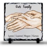 Our Family Hands Slate