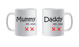 New Mummy & Daddy Matching Mugs