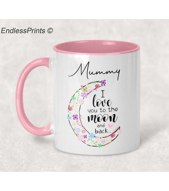 I love you to the moon & back Mug