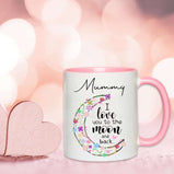 I love you to the moon & back Mug:MugEndlessPrintsUK