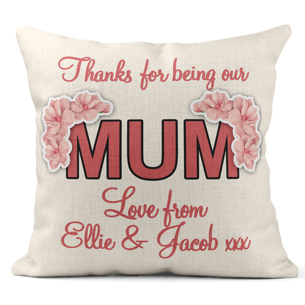 Personalised Mother's Day Cushion Pillow