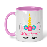 mumicorn mother's day birthday christmas gift mug 