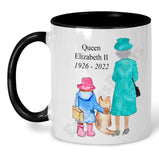 Queen Elizabeth II RIP Memorabilia Memory Mug Gift Her Majesty Ma'am Paddington