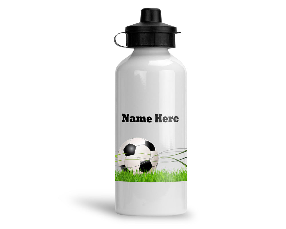 Football Water Bottle Personalised Name
