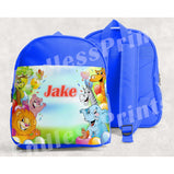 Animals School Backpack - Personalised:BackpackEndlessPrintsUK
