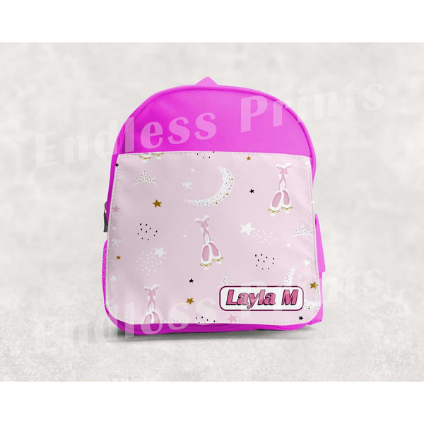 Ballerina School Backpack - Personalised:BackpackEndlessPrintsUK