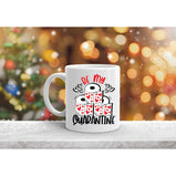 Be My Quarantine Gift Funny Mug Funny Gift Valentines Christmas Novelty Gift:MugEndlessPrintsUK