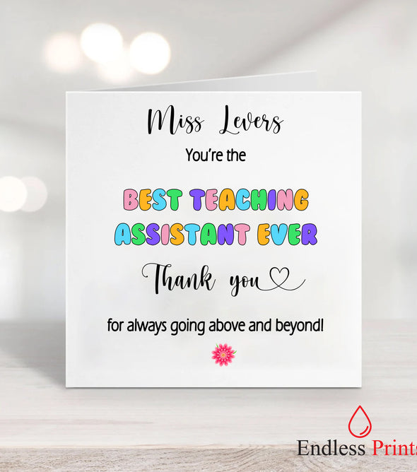 Best Teaching Assistant Ever