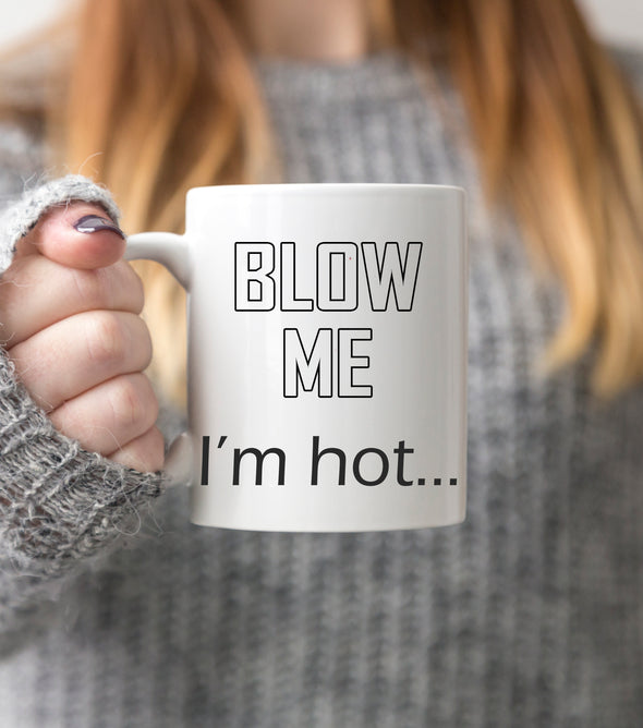 Blow Me Gift Valentine's Gift Mug Funny JOke
