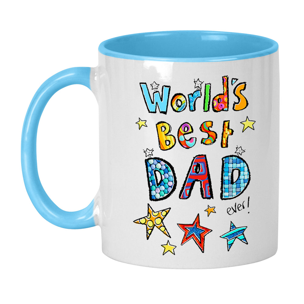 worlds best dad ever mug gift