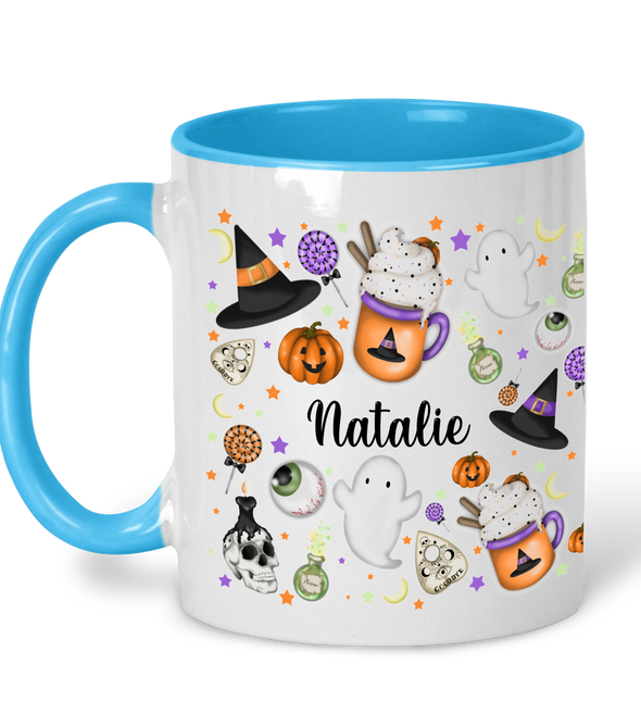 Personalised Halloween Mug