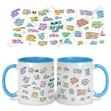 personalised self love mental health awareness mug