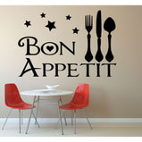 Bon Appetit:Wall Art StickerEndlessPrintsUK