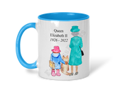 Queen Elizabeth II RIP Memorabilia Memory Mug - Paddington