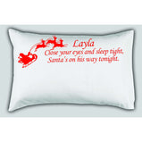 Christmas Eve Pillowcase - Personalised:Pillowcase