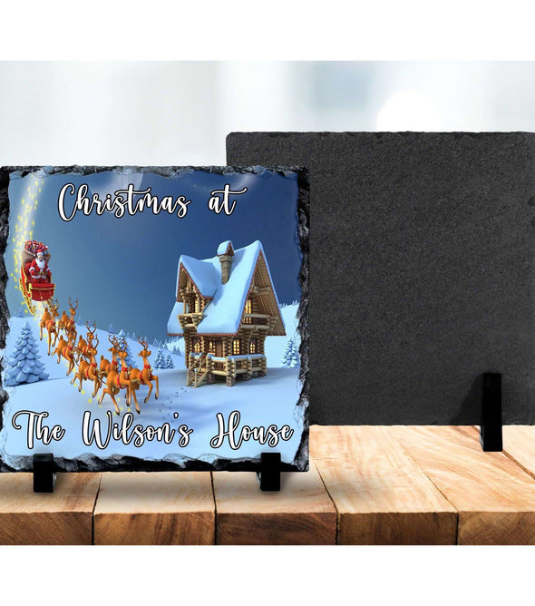 Christmas Rock Slate - Personalised:SlateEndlessPrintsUK